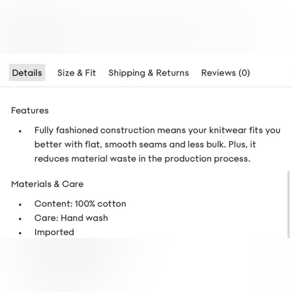 NWT Aritzia Wilfred Philippa Top Size Small Black Pointelle-knit top - Picture 11 of 14